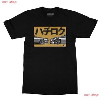 Tee   【Vanss】xixi shop เสื้อยืดผ้าฝ้ายพิมพ์ลาย 86 Ae86 Sprinter Levin Gt Apex Jdm 2021 สําหรับผู้ชาย เสื้อยืด sale