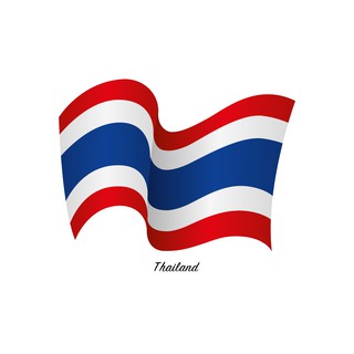 โปสการ์ด ลายธงชาติไทย Thai Flag Postcard (4x6 นิ้ว)