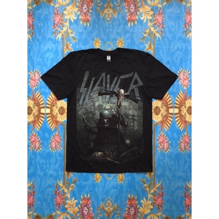 ผ้าฝ้าย 100%🎸SLAYER  เสื้อวง Slayer สินค้านำเข้า ลิขสิทธิ์แท้S-3XL