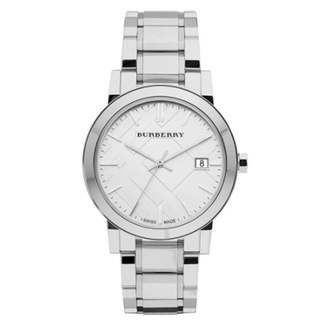 BURBERRY BU9000 BU9200 - 38mm 27mm  Silver Dial Stainless Steel Watch