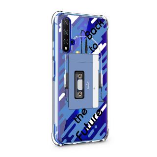 เคส สำหรับ Huawei Nova 5T Anti-Shock Protection TPU Case [Back to the Future]