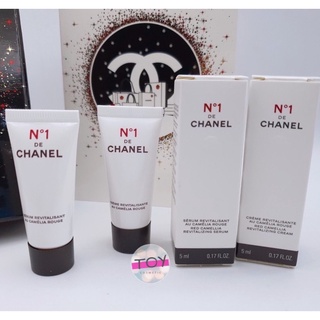 Chanel N°1 DE CHANEL REVITALIZING SERUM 5 Ml,CREAM 5 Ml