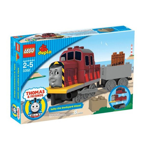 3352 : LEGO Thomas Duplo Salty the Dockyard Diesel (รถไฟเลโก้)