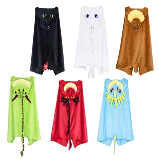 DreamWorks ลิขสิทธิ์แท้ ผ้าห่มมีฮู้ด Toothless : How to Trai…