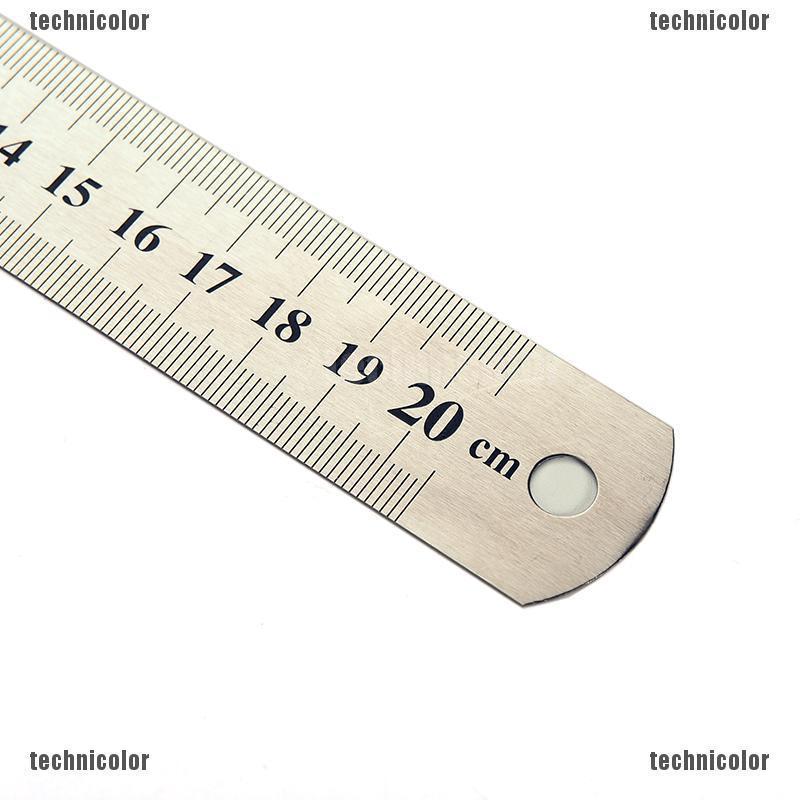 ไม้บรรทัด โลหะ สำหรับวัดขนาด ขนาด 20 ซม.