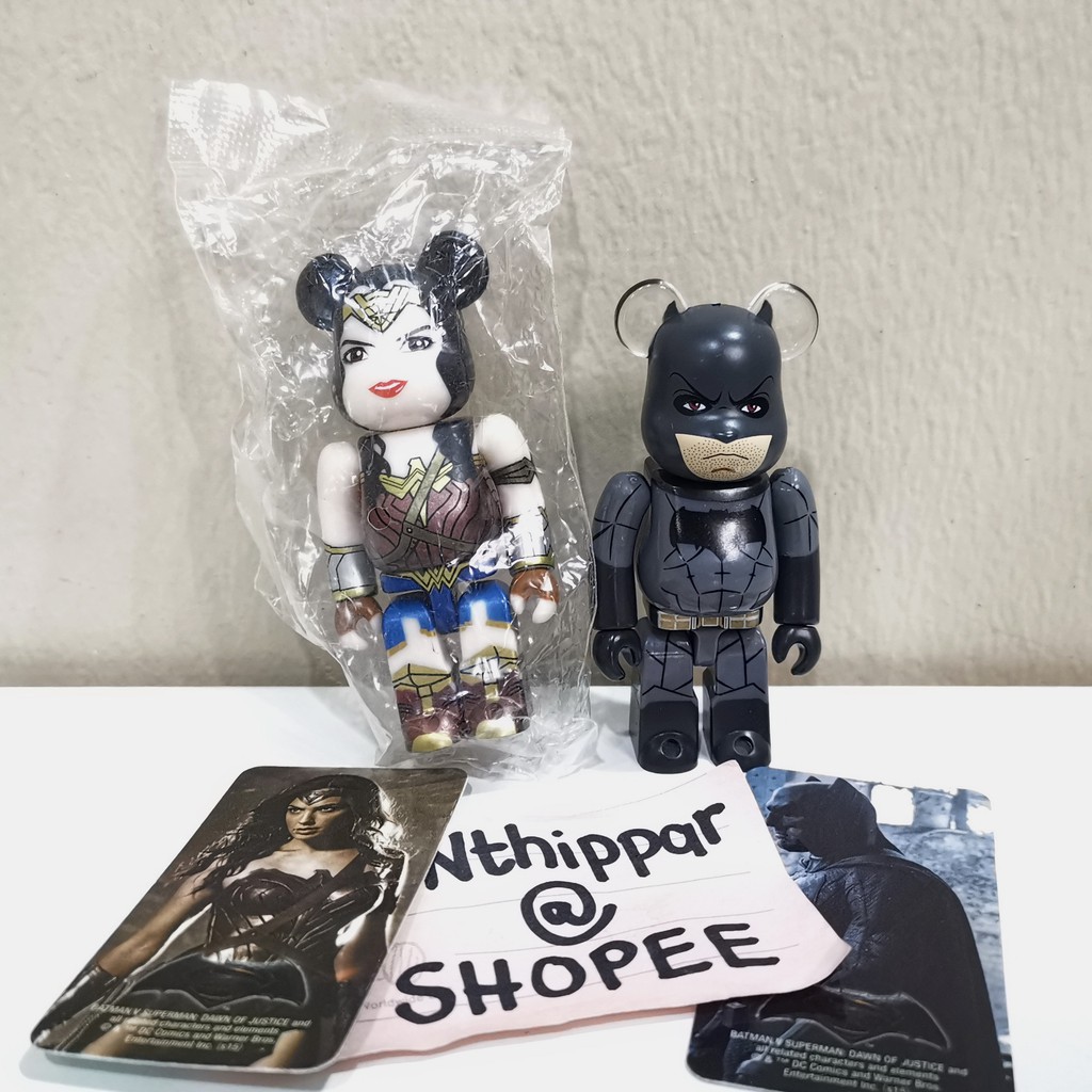 +++ ขาย Bearbrick Be@rbrick Kubrick 100% Series 31 Hero คู่ ฺBatman & Wonder Woman ของแท้ พร้อมส่ง +