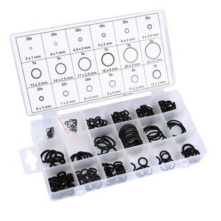 [OTICLE] New Tool O Ring O-Ring Washer Seals Assortment Bla for Car