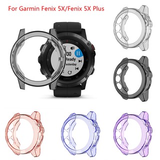 เคสนาฬิกาข้อมือ TPU แบบบางพิเศษ สำหรับ Garmin Fenix 5X / Fenix 5X Plus