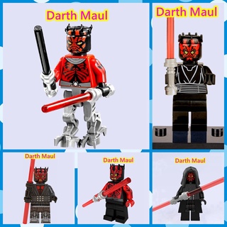 บล็อกตัวต่อเลโก้ รูปตุ๊กตา Darth Maul ขนาดเล็ก ของเล่นสําหรับเด็ก