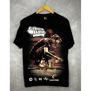 เสื้อวง วินเทจ แขนสั้น มือหนึ่ง แท้ Linkin Park 👨‍🎤