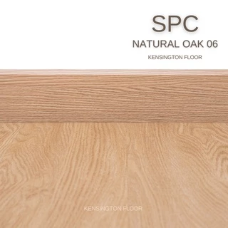 พื้น SPC คลิ้กล็อค เกรดโครงการสี Natural Oak 06 หนาพิเศษ 5MM พร้อมโฟม IXPE ในตัว (5 X 183 X 1220 Mm)