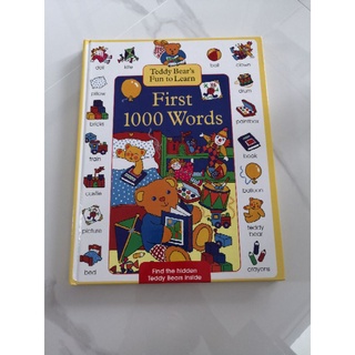 Teddy bears fun to learn-First 1000words