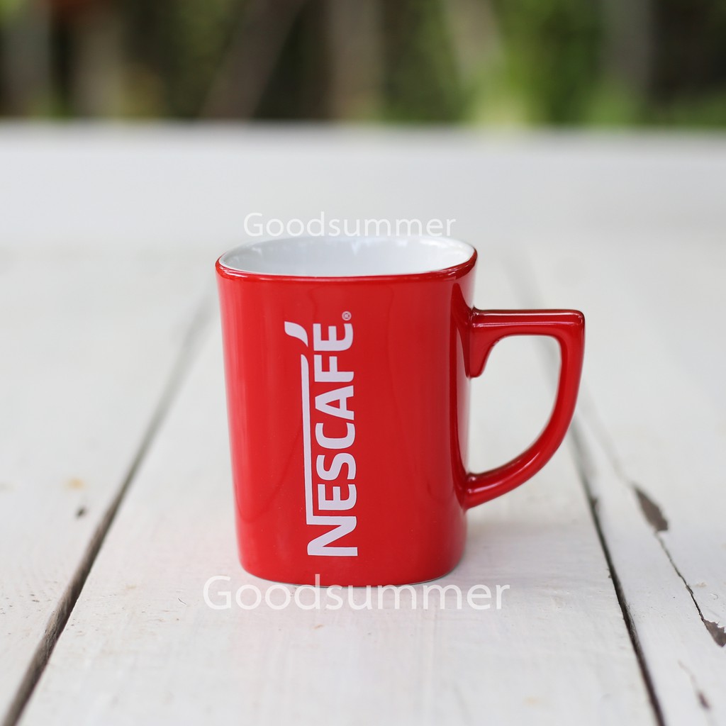 พร้อมส่ง 2-3 วันได้รับของ แก้วเนสกาแฟ Nescafe 3 in1 จำนวน 3 ใบ ( แก้ว แก้วกาแฟ )