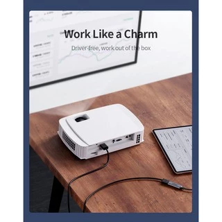 UGREEN 70444 USB C 3.1 ตัวแปลงสัญญาณ Type C to HDMI 4K Adapter Aluminum Case