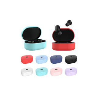 Xiaomi Redmi AirDots / AirDots S / AirDots 2 Silicone case หูฟังซิลิโคนฝาครอบป้องกันเคสหูฟังสำหรับ