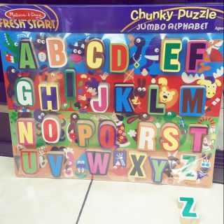 ABC alphabet chunky puzzle