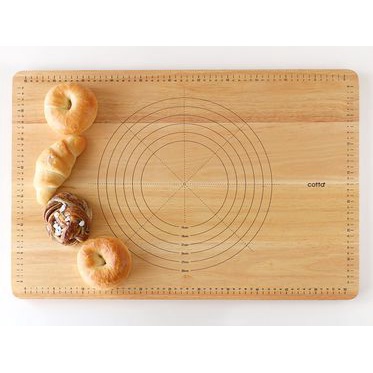 กระดานไม้นวดแป้ง Cotta / Pastry Board Cotta แผ่นไม้รองนวดแป้ง กระดานรองนวด นำเข้าจากประเทศญี่ปุ่น