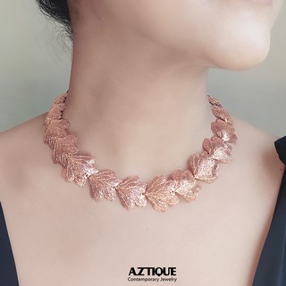 Aztique สร้อยคอ ปะการัง Coral necklace Jewelry Gifts Handmade vs