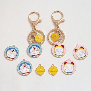 【พร้อมส่ง】28*25mm Doraemon โดเรม่อน จี้สร้อยคอ ต่างหู สร้อยข้อมือ แฮนด์เมด diy