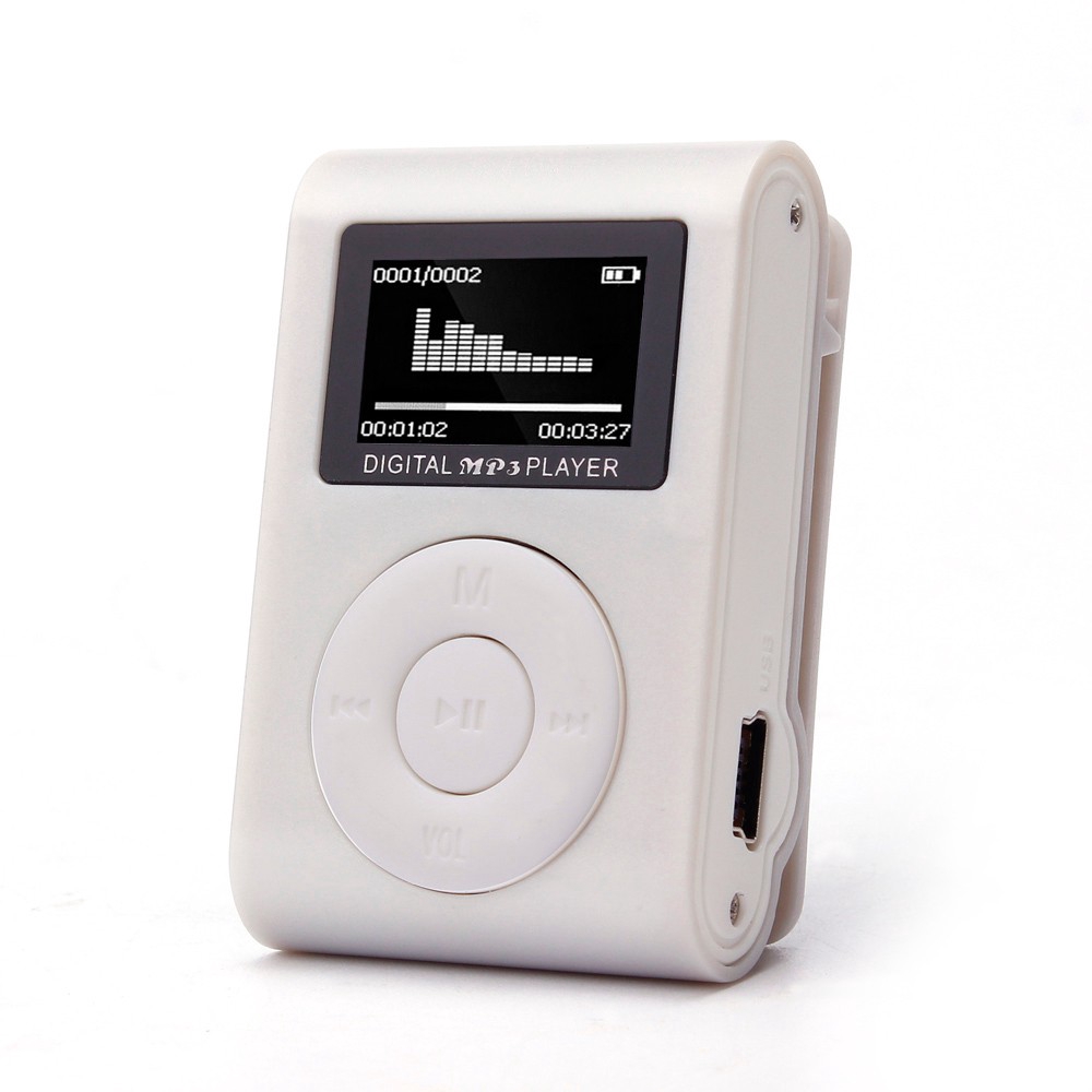HIPERDEAL 2020 MP3 Player Mini Music Media Clip Player Portable LCD ...