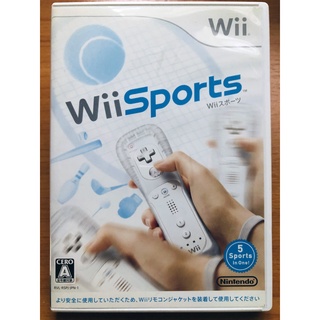 แผ่น Wii Wii SPORTS (JAPAN) สำหรับสายสะสม