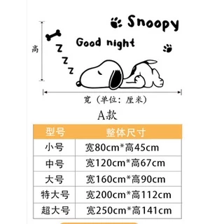【DAORUI】สติกเกอร์อะคริลิค ลายการ์ตูน Snoopy 3 มิติ สําหรับติดตกแต่งผนังห้องนอนเด็ก ห้องนั่งเล่น