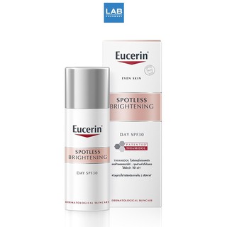 Eucerin Spotless Brightening Day Fluid UVA-UVB SPF30 50 ml. - บำรุงผิวหน้า สูตรกลางวัน ช่วยลดฝ้าแดดหนาลึก กระ จุดด่างดำ