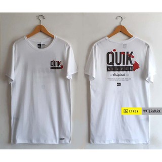 Quiksilver เสื้อยืดพิมพ์ลาย Surfing And Skates เสื้อยืดสําหรับผู้ชายและผู้หญิง