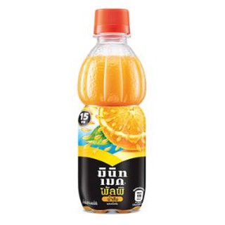 MINUTE MAID PULPY มินิเมทพัลพิ ขนาด 290ml ยกแพ็ค 12ขวด สูตรใหม่ เพิ่มน้ำส้ม50% จากสูตรเดิม