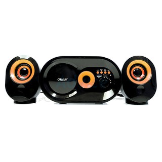 (2.1) OKER BLUETOOTH (SP-837M) BT Black/Orange