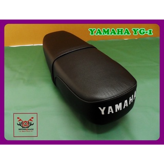 YAMAHA YG-1 YG1 DOUBLE SEAT COMPLET "BLACK" // เบาะมอเตอร์ไซค์ สีดำ หนังพีวีซี งานจริงสวยมาก สินค้าคุณภาพดี