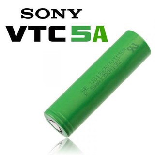 ถ่านชาร์จ Sony 18650 VTC5A 3.7V 2600 MAh 35A 2 ก้อนฟรีกล่องใส่ถ่าน