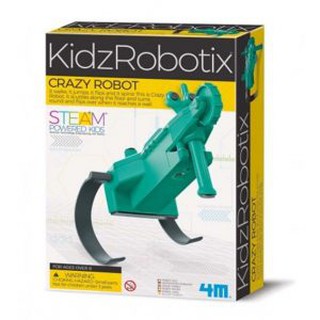 4Mชุด ของเล่น KIDZROBOTIX CRAZY ROBOT