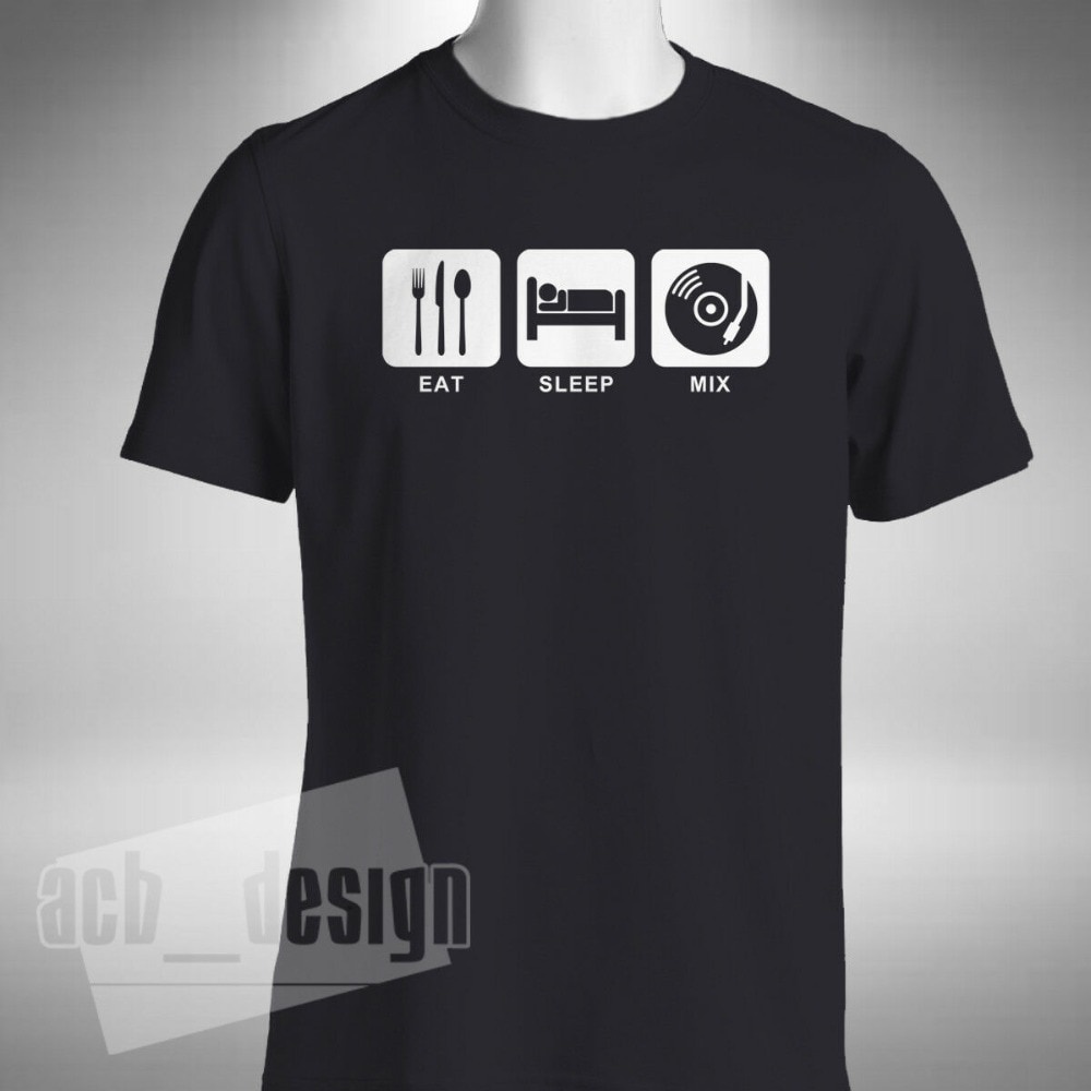 เสื้อยืด พิมพ์ลาย Dj Mixer Dance Music House Techno Dnb Jungle Rave แฟชั่นฤดูร้อน สําหรับผู้ชาย 5163