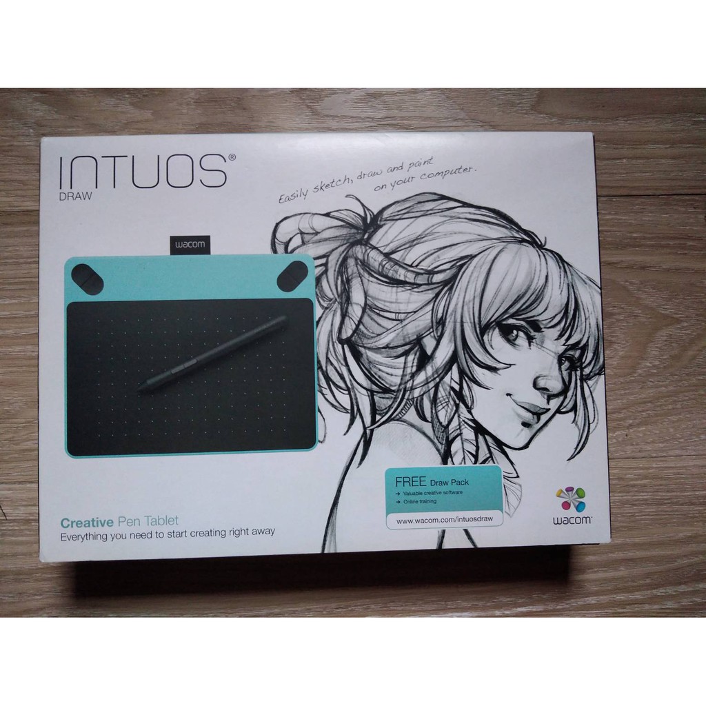 สร้างสรรค์จินตนาการด้วย Wacom Intuos Draw สภาพสวยๆ