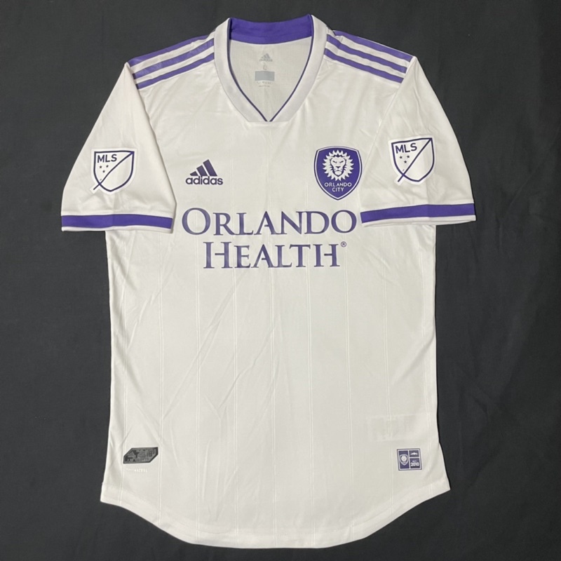 (MEN’S)(PLAYER) ORLANDO CITY 2019 White Away Kit size L เสื้อฟุตบอล ชุดเยือน สีขาว อาร์ม MLS