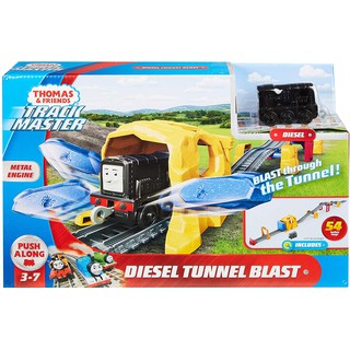 Thomas &amp; Friends Diesel Tunnel Blast Train Set รุ่น GHK73 ของเล่นรถไฟ โทมัส