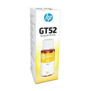 หมึกแท้ HP GT52 สีเหลือง  70 ml. 1ขวด (ของแท้ศูนย์) บรรจุกล่อง