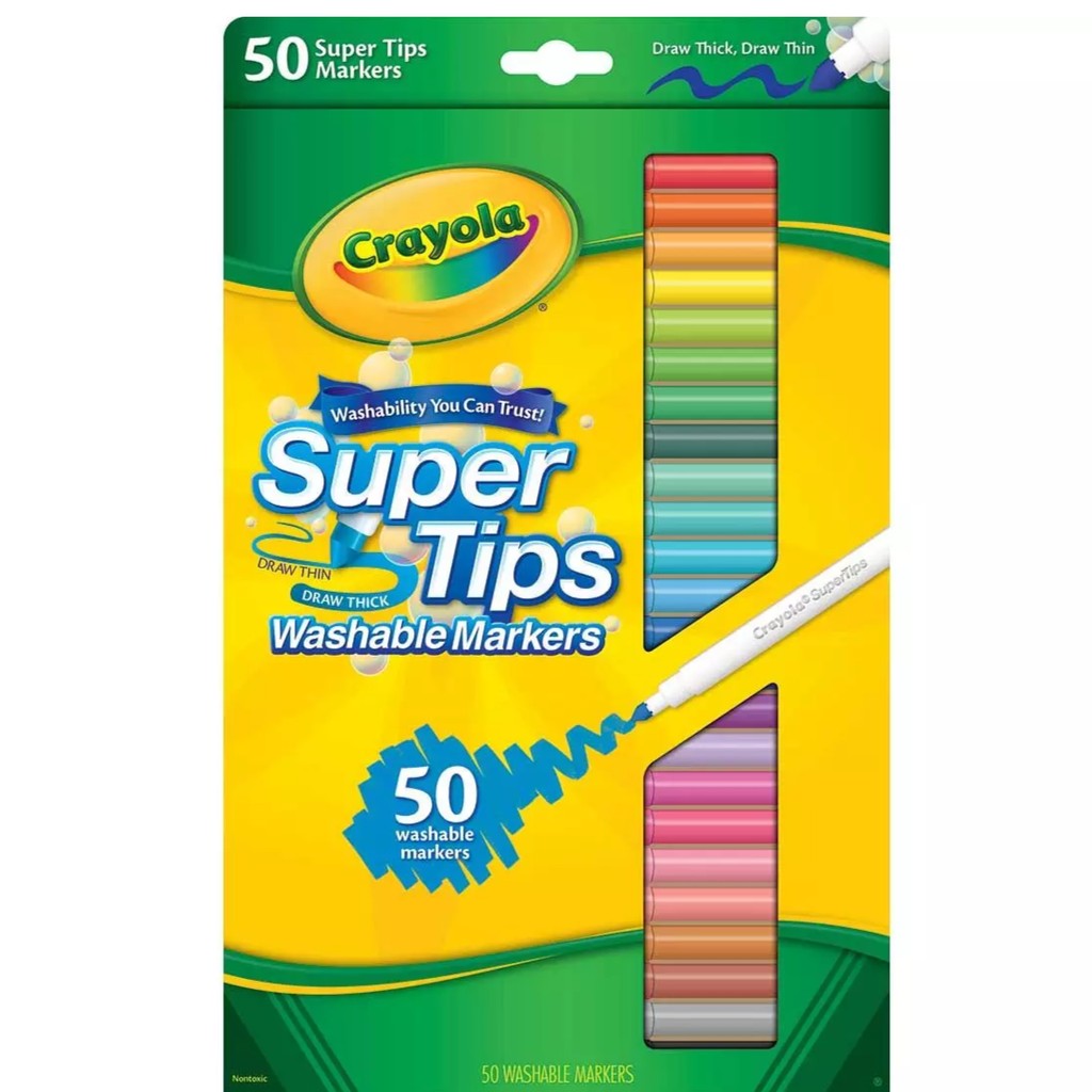 ปากกาสี Supertips 50 สี ????ส่งฟรี EMS - q.qooqoo - ThaiPick