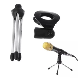 พร้อมส่ง ไมโครโฟนขาตั้งขาตั้งกล้อง Mini แบบพกพาขาตั้งขาตั้งไมโครโฟน Mic ยึดน้ำหนักเบา Bracket