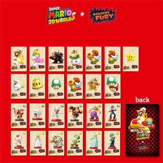 10/20/25 Pcs Mario Kart 8 Amiibo NFC Tag Cards Nintendo Switch / Switch lite /3D World