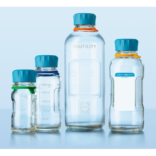 Duran Youtility Bottle แก้วใสอัตโนมัติ 125 - 1000 mL