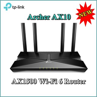 TP-LINK Router  (Archer AX10) Wireless AX1500 Dual Band Gigabit