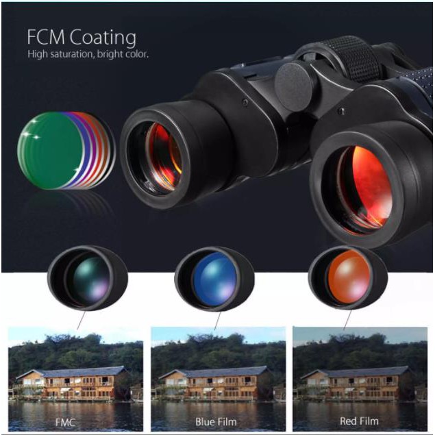 【Toread_mall】กล้องโทรทรรศน์ กล้องส่องทางไกลล่าสัตว์กลางวัน/กลางคืน HD 60x60 5-3000 m กล้องโทรทรรศน์ก