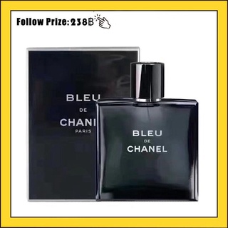 【100%แท้/พร้อมส่ง】ราคาแฟลชเซลล์ CHANEL BLEU DE CHANEL EAU DE PARFUM 100ML EDP EDT  กล่องซีล