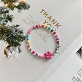 💝สร้อยข้อมือ ลูกปัดพาสเทล⭐️