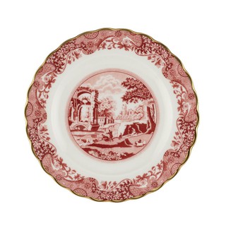 Spode Cranberry Italian 250th Anniversary Plate จาน 6.5"