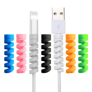 ตัวถนอมสายชาร์จโทรศัพท์ สายเคเบิล แบบคลิปหนีบ สําหรับเมาส์ สายชาร์จ USB