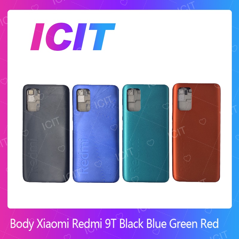 Xiaomi Redmi 9T อะไหล่บอดี้ เคสกลางพร้อมฝาหลัง Body For Xiaomi Redmi9T อะไหล่มือถือ ICIT 2020