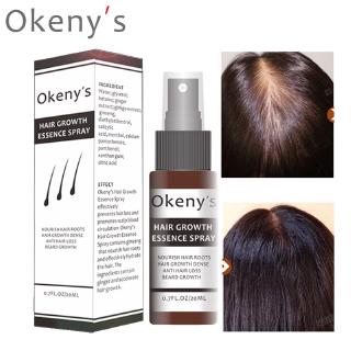 okenys Hair Growth Essence Spray ป้องกันศีรษะล้านป้องกันผมร่วงบำรุง